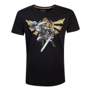 Nintendo - Hyrule Link Mens Large T-Shirt - Black