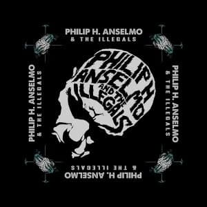 Philip H. Anselmo & The Illegals - Face Unisex Bandana - Black