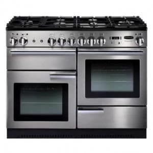 Rangemaster 86860 110cm Professional Gas Range Cooker in Stainless Steel