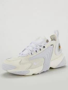 Nike Zoom 2K Trainers - Off White , Off White, Size 3, Women