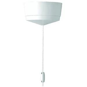 MK 6A Pull Cord Ceiling Switch 2W 3192RPWHI