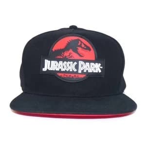 Jurassic Park - Red Logo Unisex T-Shirt - Black