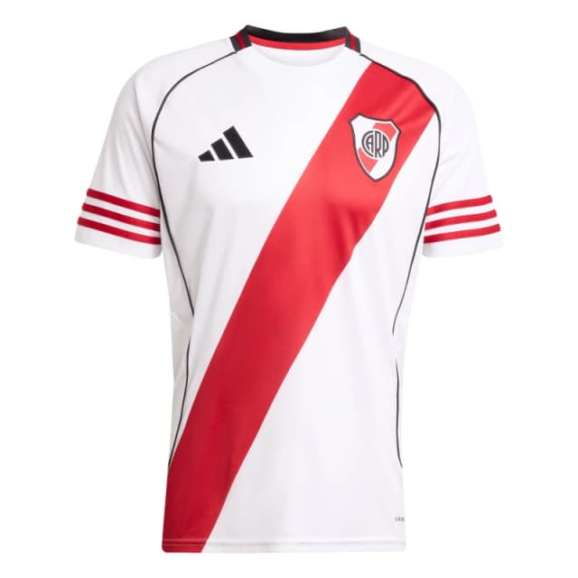 adidas River Plate Home Shirt 2025 2026 Adults White/Red male S