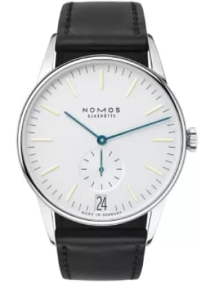 Nomos Glashutte Watch Orion Datum Sapphire Crystal