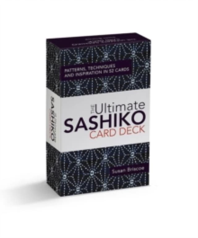 The Ultimate Sashiko Card Deck : Patterns, Techniques and Inspiration in 52 Cards Cards