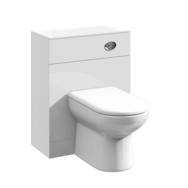 Balterley WC Unit Gloss White 600mm White
