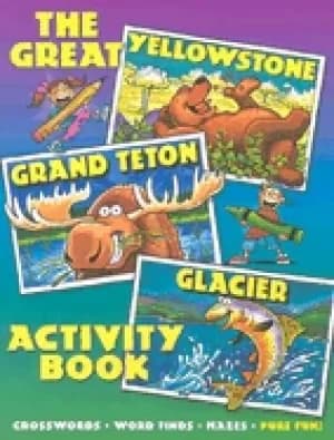 great yellowstone grand teton glacier activity book