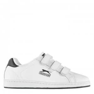 Slazenger Ash Vel Junior Trainers - White/Navy