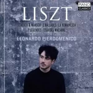 Liszt Scherzo & Marsch/2 Ballades/La Romanesca/2 Legendes/ by Franz Liszt CD Album