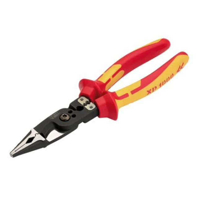 Draper XP1000 VDE Insulated 8 in 1 Installation Pliers XP1000EPV2/NT Length: 215mm