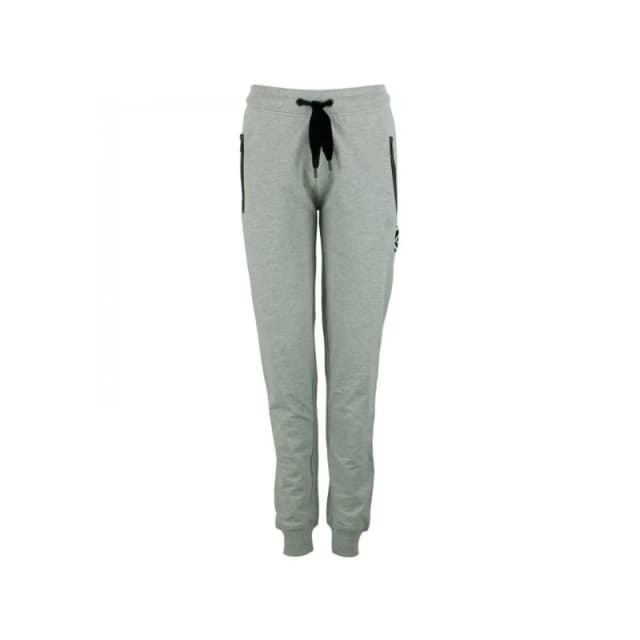 Womens cotton joggers Peak Mountain French Terry Gris Female S