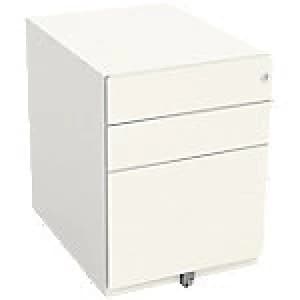 Bisley Mobile Pedestal Note White 420 x 565 x 565 mm