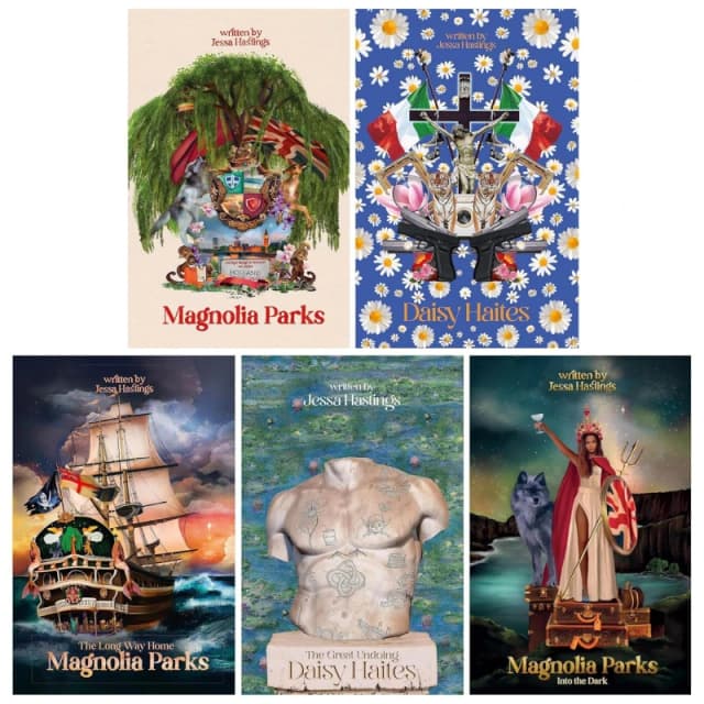 Magnolia Parks Universe Series 5 Book Collection Daisy Haites Exclusive Deluxe Edition Jessa Hastings Books