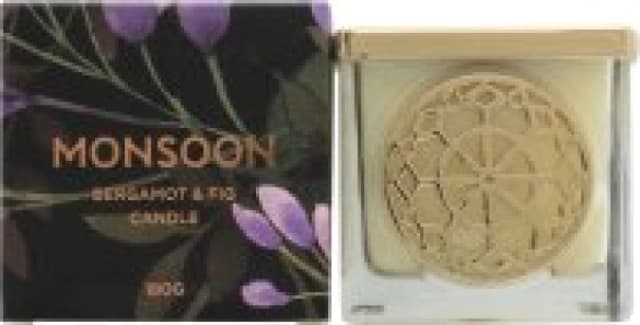 Monsoon Bergamot & Fig Candle 180g