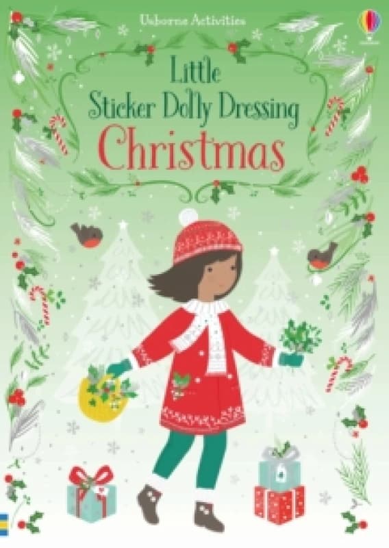 Fiona Watt Little Sticker Dolly Dressing Christmas Book Multi unisex