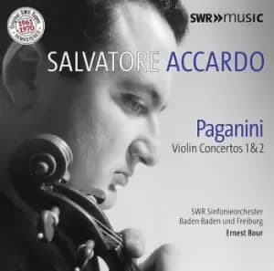 Salvatore Accardo Paganini - Violin Concertos 1 & 2 by Niccolo Paganini CD Album