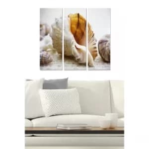 MDF1348742 Multicolor Decorative MDF Painting (3 Pieces)