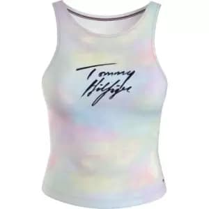 Tommy Bodywear Cropped Tank Print - Multi