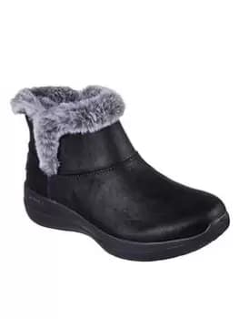 Skechers Go Walk Stability Chugga Ankle Boots, Black, Size 4, Women