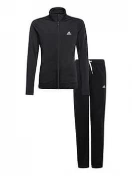 Adidas Girls Tr Tracksuit - Black
