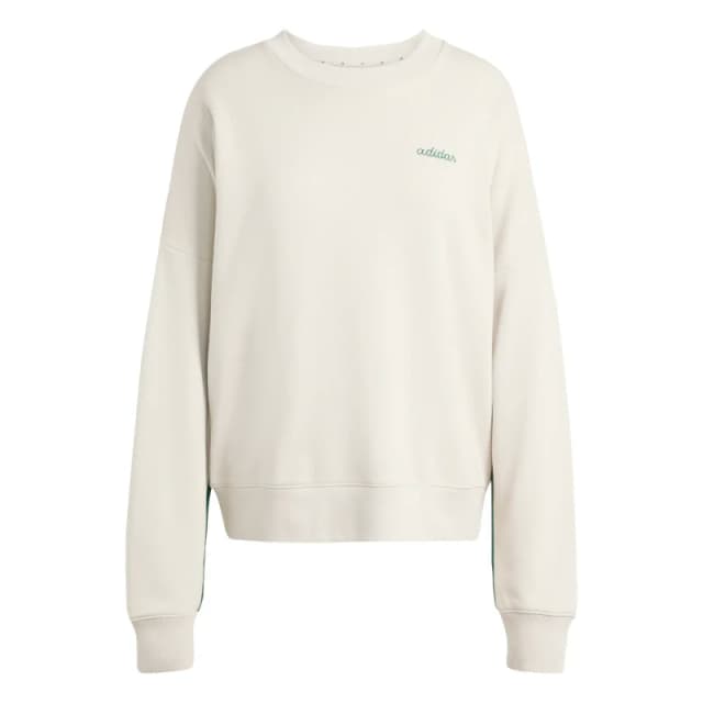 Adidas Sweatshirt woman adidas Seasonal Essentials Colorpop Beige Female XS