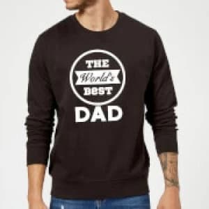 The World's Best Dad Sweatshirt - Black - 5XL