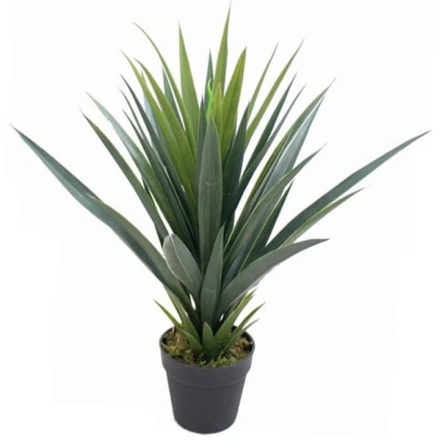 Leaf 60cm Artificial Tropical Agave Succulent Yukka Style Green Plant Green unisex