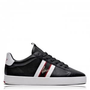 Loyalti Legit Cup Webbing Trainers - Black/Red/White