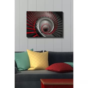 Kanvas Tablo (50 x 70) - 2 Multicolor Decorative Canvas Painting