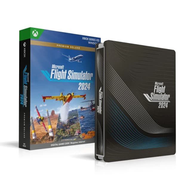 Microsoft Flight Simulator 2024 - Premium Deluxe Edition for Xbox Series X/Xbox Series S/PC - Digital Download