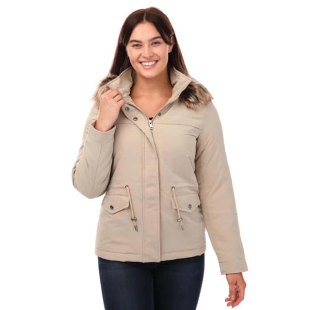 Only New Starline Parka Jacket - Beige Beige 8