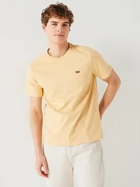 Original Housemark Tee - Yellow / Sahara Sun