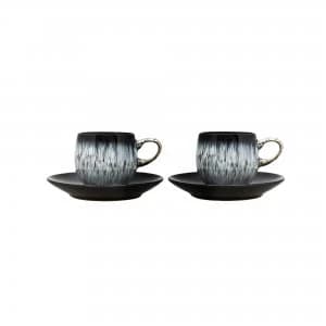 Denby Halo 4 Piece Espresso Set