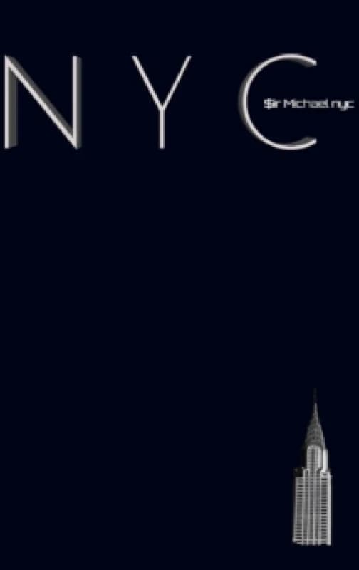 NYC Chrysler building midnight Black grid style page notepad $ir Michael Limited edition : NYC Chrysler building midnight Black grid style page notepa