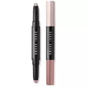 Bobbi brown dual-ended long-wear cream shadow stick - platinum pink / antique rose