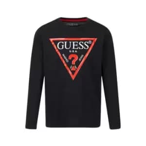 Guess MILLO boys's in Black. Sizes available:8 ans,10 ans,12 ans,14 ans,16 ans