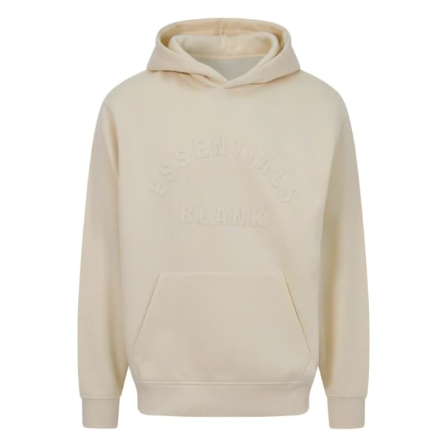 Blank Essentials Arch Hoodie Mens Summer Sand male Small