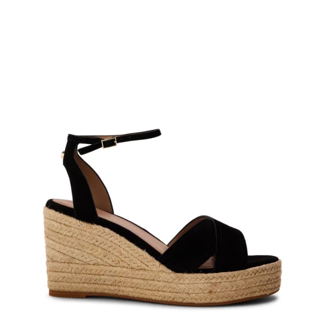 Boss Womens Wedge Sandals Black female 3 (36)