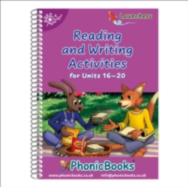 Dandelion Launchers Workbook Reading and Writing Activities for Units 16-20 Spiral bound