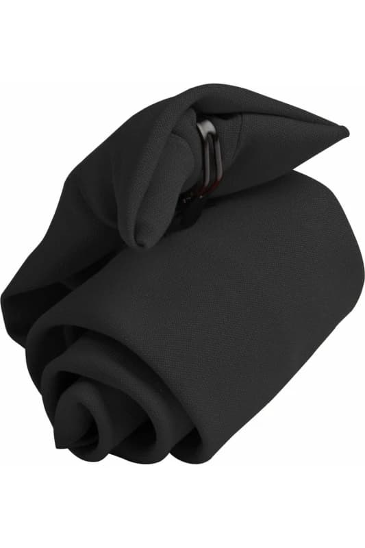 Premier Premier Men Tie - Plain Workwear Clip On Tie Pack of 2 in Black One Size Male 5059269153526