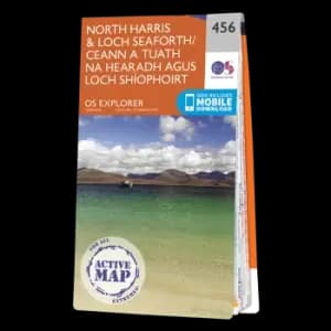 Map of North Harris & Loch Seaforth