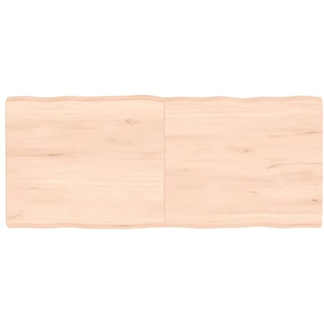 VIDAXL Vidaxl - Table Top 140x60x(2-6) cm Untreated Solid Wood Live Edge 8720845816223