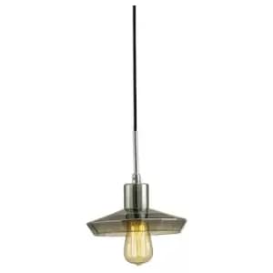 Suspension Markus Chrome polished 1 bulb 27cm