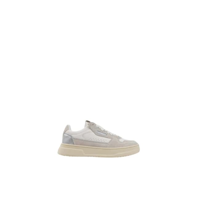 Mim Shoes Leather Trainers woman Mim Trainers Mist Low Blanc Female 36