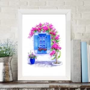 BC1485205982 Multicolor Decorative Framed MDF Painting