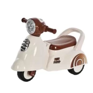 Homcom Ride On Tricycle Scooter, White