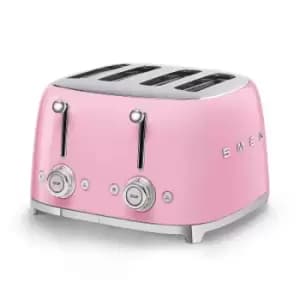 SMEG 50s Retro Style TSF03PKUK 2 Slice Toaster