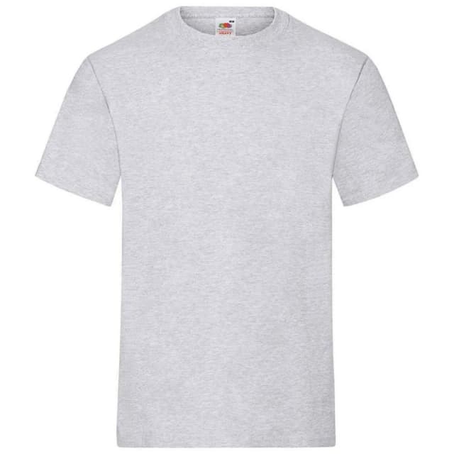 Fruit Of The Loom Heather Heavy T-Shirt Grey male