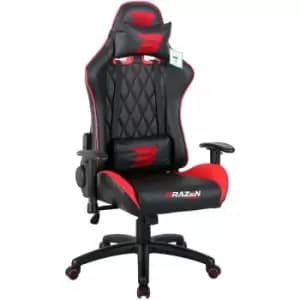 BraZen Phantom Elite PC Gaming Chair - Red