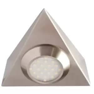 Robus PRISM LED 2W Triangular Cabinet Light, Mains Voltage - Warm White Integrated Luminaire - R3011LED240WW-13